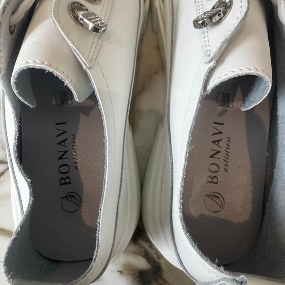 Bonavi Anti-stress Skateboard Sneakers Sz 39 Crystal Embellished Lace Eyelets - Picture 10 of 15